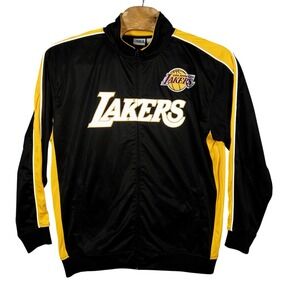 NBA Los Angeles‎ Lakers Full Zip Jacket Mens 2XL Tall Basketball